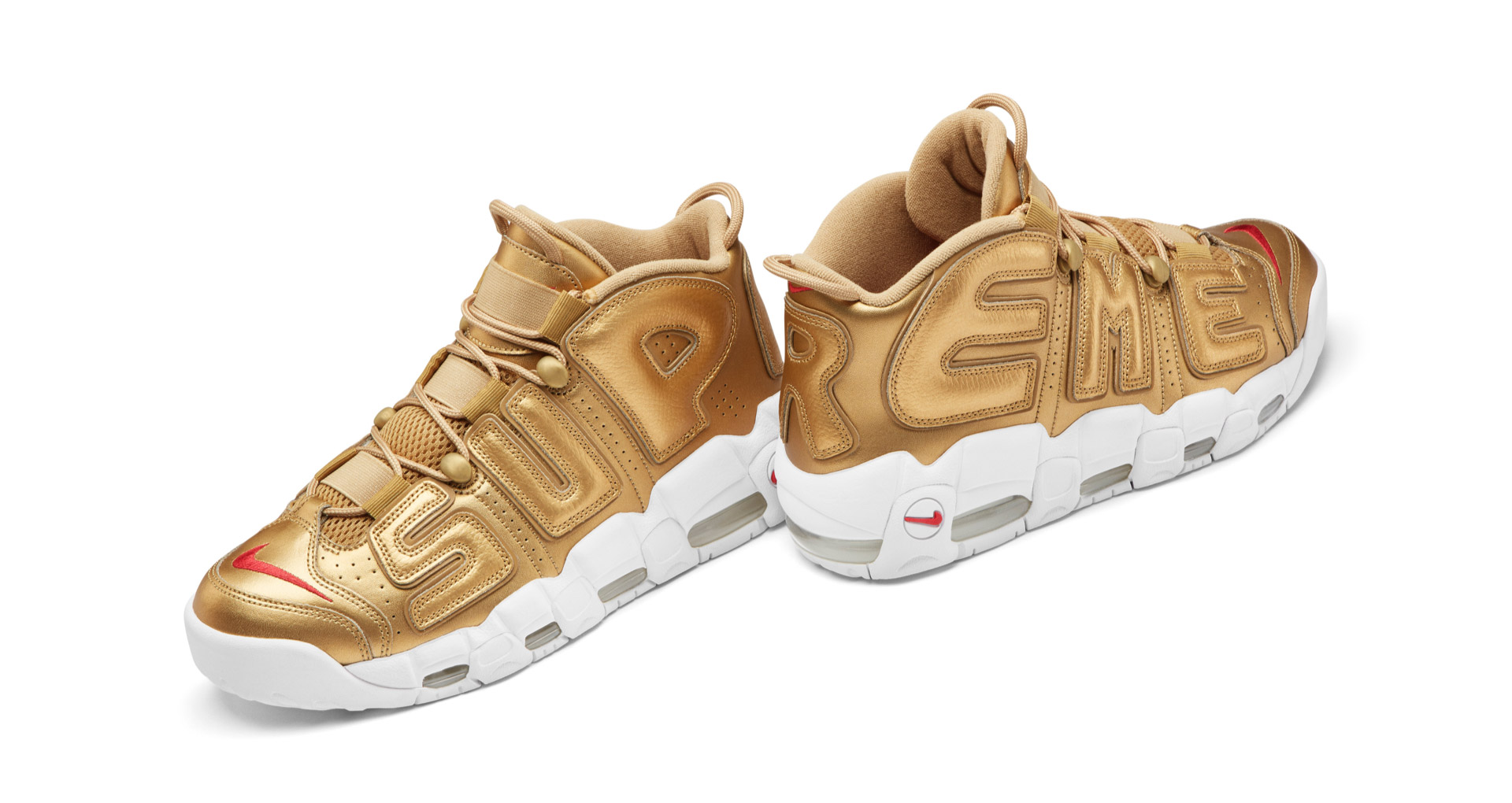 SUPREME × NIKE AIR MORE UPTEMPO | SHOES MASTER