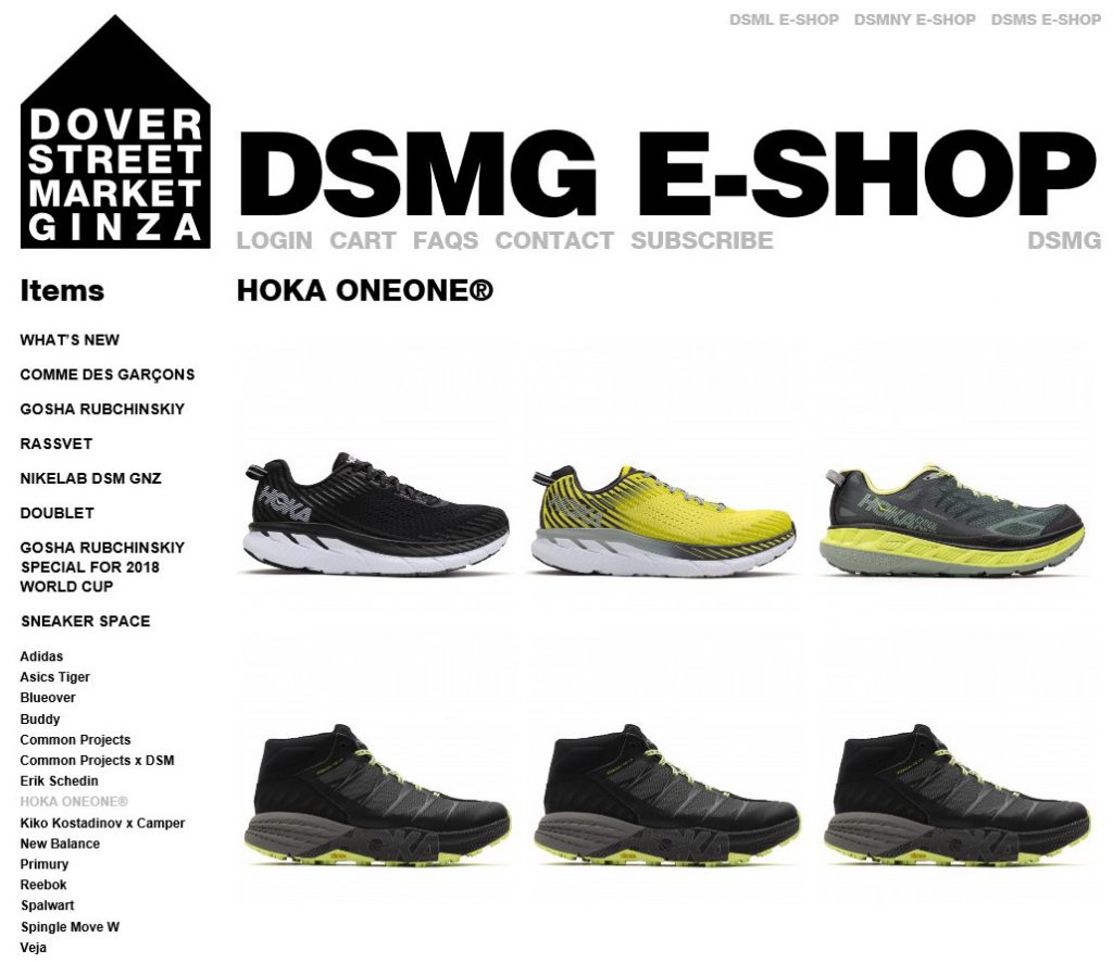 HOKA ONEONE® Popular Products at DOVER STREET MARKET | SHOES MASTER