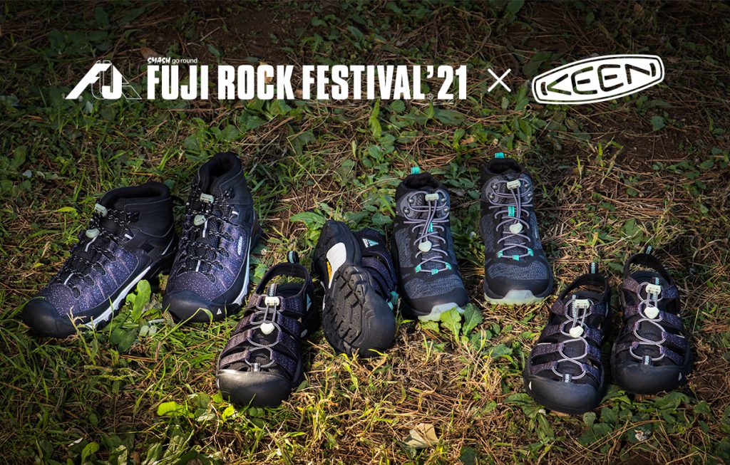 FUJI ROCK FESTIVALʼ21×KEEN 2nd Collaboration 1/1(Fri)Release!