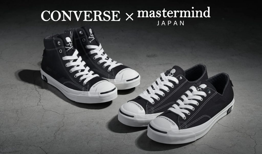 CONVERSE × mastermind JAPAN “JACK PURCELL GORE-TEX RH MID& RH ...