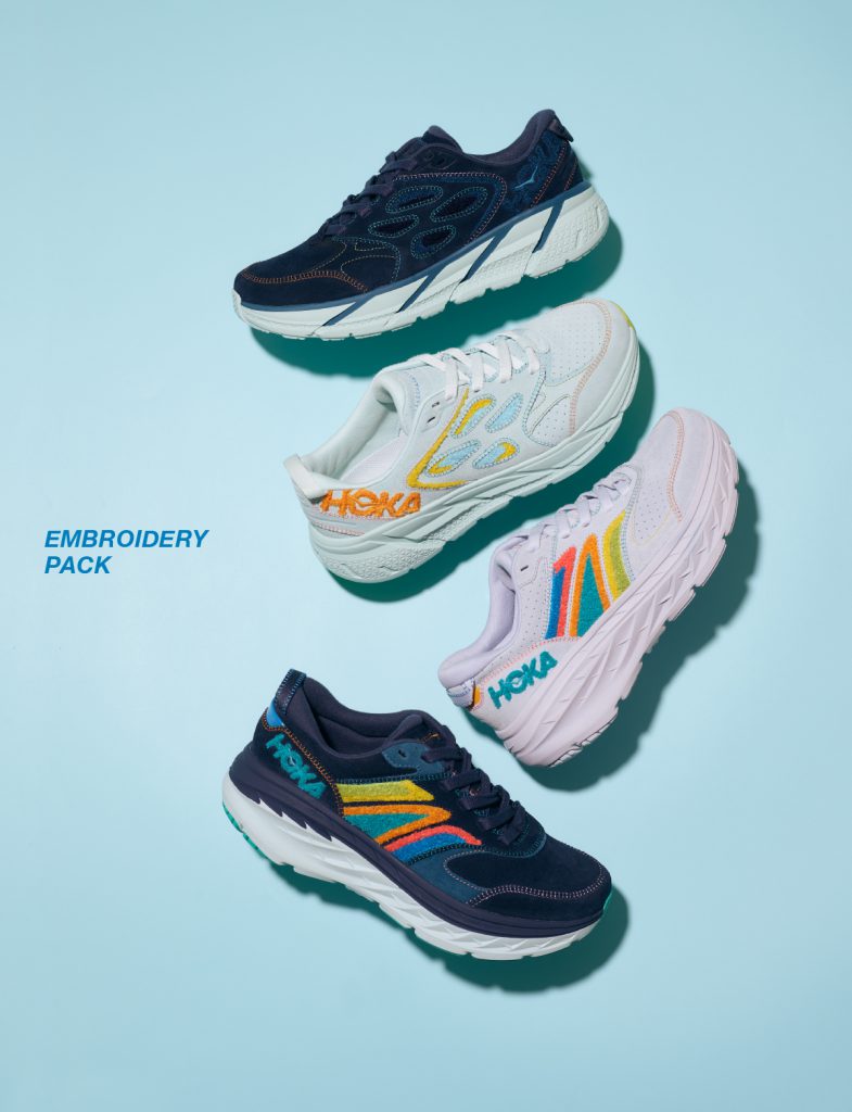 HOKA “EMBROIDERY PACK” CLIFTON L & BONDI L Release! | SHOES MASTER