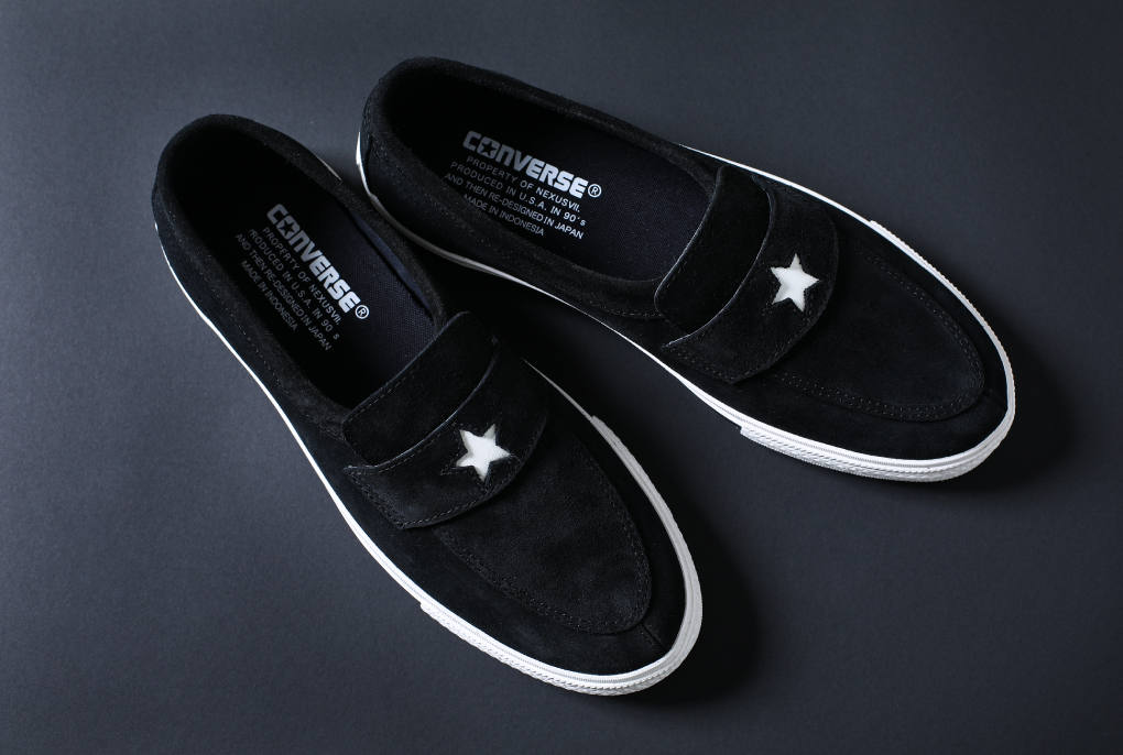 converse addict one star loafer履き口紐なし