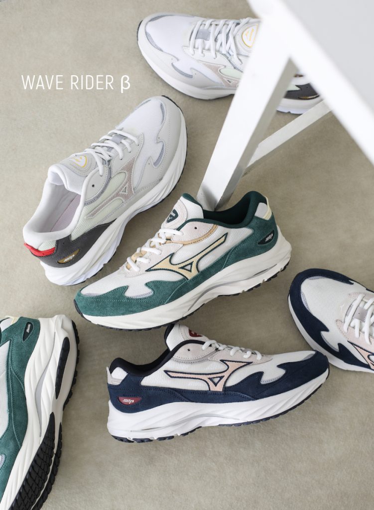 About Mizuno Sportstyle New Models “WAVE RIDER β” | SHOES MASTER