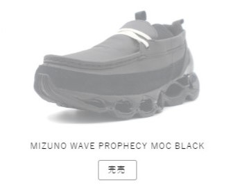 Sold Out! MIZUNO/WAVE PROPHECY MOC at mita sneakers | SHOES MASTER